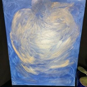 20X16, Acrylic on paint board - ‘Hearts Desire’